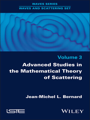 cover image of Advanced Studies in the Mathematical Theory of Scattering, Volume 3